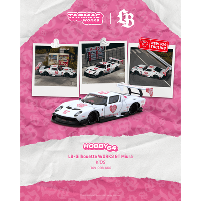 *PRE-ORDER* LB-Silhouette WORKS GT Miura KIDS, 1:64 Scale