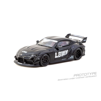 *PRE-ORDER* LB-WORKS TOYOTA SUPRA (A90), 1:64 Scale (Black)