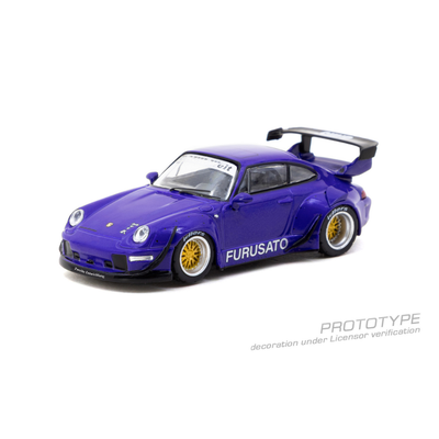 *PRE-ORDER* RWB 993 Furusato (Model Car + Trading Cards Combo Set), 1:64 Scale