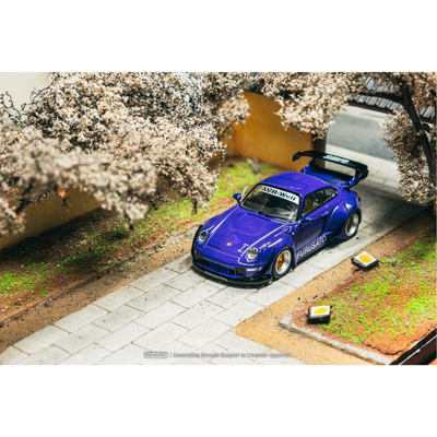*PRE-ORDER* RWB 993 Furusato (Model Car + Trading Cards Combo Set), 1:64 Scale