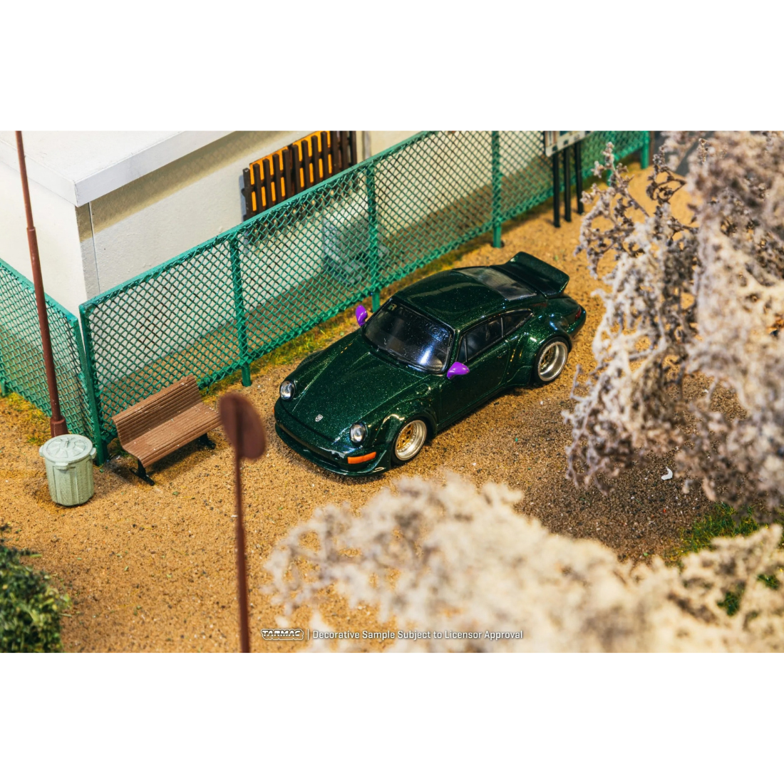 Porsche RWB 964, 1:64 Scale (Green)