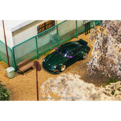 Porsche RWB 964, 1:64 Scale (Green)