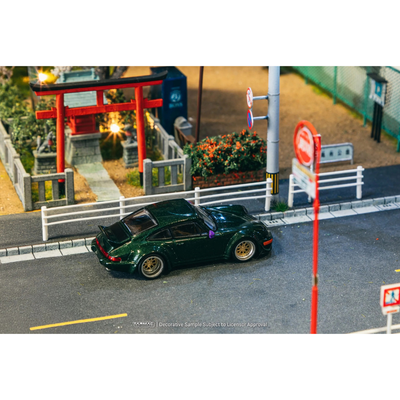 Porsche RWB 964, 1:64 Scale (Green)