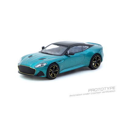 *PRE-ORDER* Aston Martin DBS Superleggera  Chance of Chase Car, 1:64 Scale (Green Metallic)