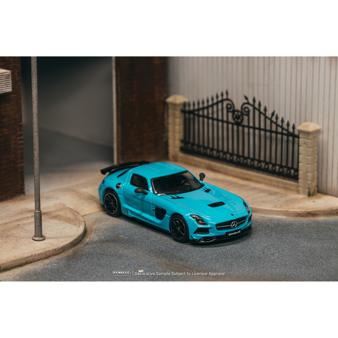 *PRE-ORDER* Mercedes-Benz SLS AMG Coupé Black Series Chance of Chase Car, 1:64 Scale (Matte Blue)