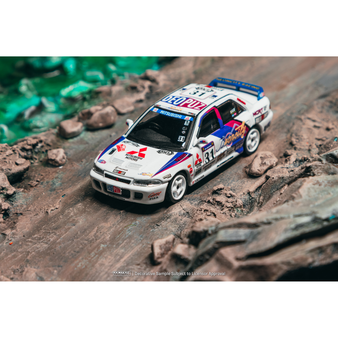 *PRE-ORDER* Mitsubishi Lancer Evolution Hong Kong Beijing Rally 2025 (Chance of Chase Car), 1:64 Scale