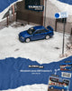 *PRE-ORDER* Mitsubishi Lancer GSR Evolution II Chance of Chase Car, 1:64 Scale (Blue) Blister Pack