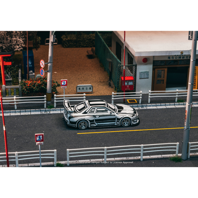*Pre-Orders* Nissan Skyline (R32) Widebody - Designed by JOSHUA VIDES, 1:64 Scale