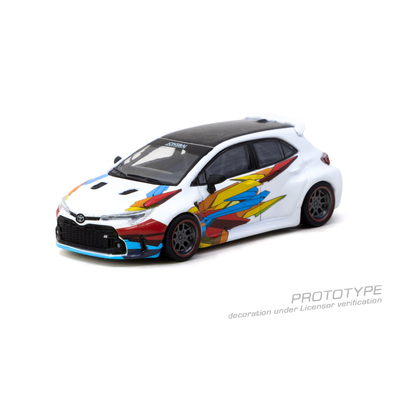 *PRE-ORDER* Toyota GR Corolla Widebody Chance of Chase Car, 1:64 Scale (White)