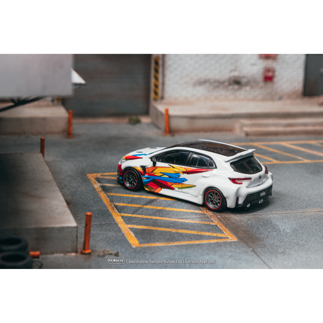 *PRE-ORDER* Toyota GR Corolla Widebody Chance of Chase Car, 1:64 Scale (White)