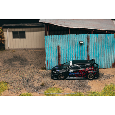 *Pre-Orders* Toyota GR Corolla HKS (Chance of Chase Car - Chrome Black Body), 1:64 Scale
