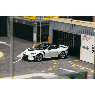 *PRE-0RDER* Nissan VeilSide FFZ400 Fairlady Z Chance of Chase Car, 1:64 Scale (White)