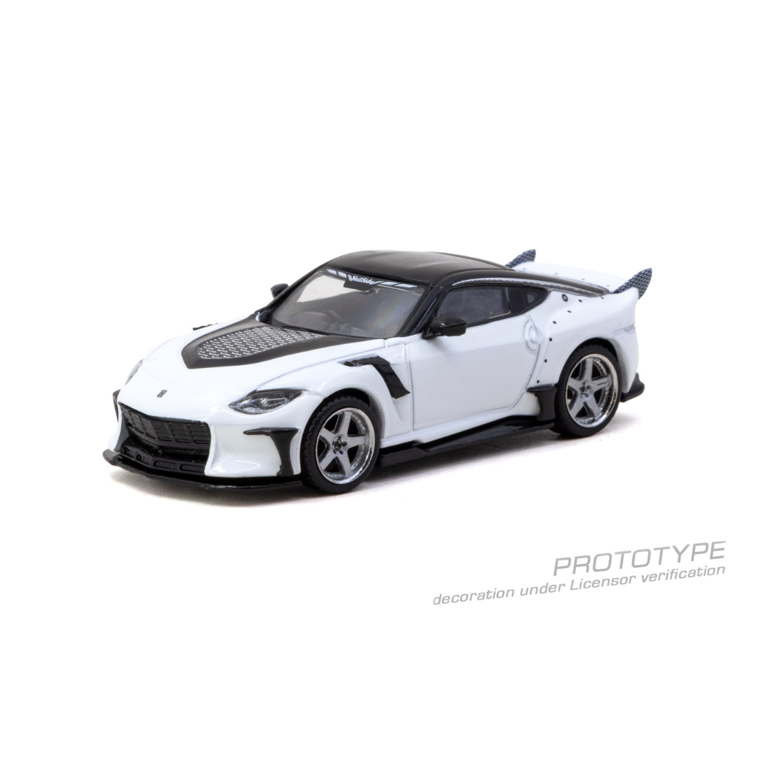 *PRE-0RDER* Nissan VeilSide FFZ400 Fairlady Z Chance of Chase Car, 1:64 Scale (White)