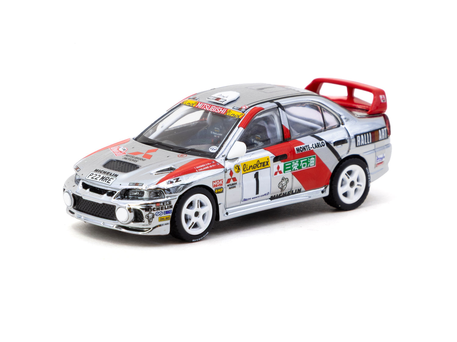 Mitsubishi Lancer Evolution IV Rallye Monte-Carlo 1997 #1 - Global64, 1:64 Scale