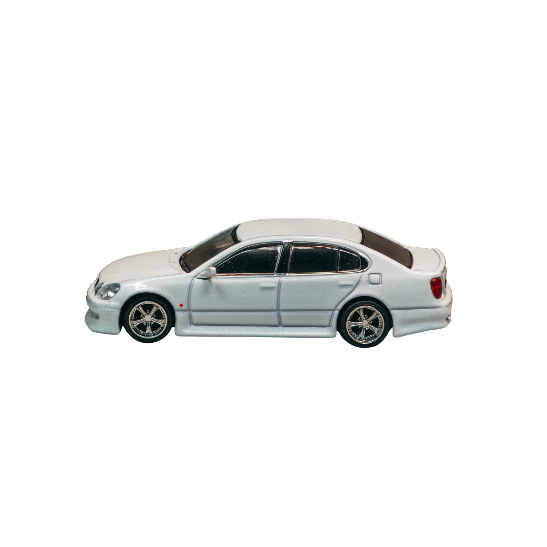 Premium scale diecast model car  – *PRE-ORDER* VERTEX Toyota Aristo JZS161 (White) Chance of Chase Car, 1:64 Scale Collectible
