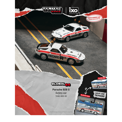 *PRE-ORDER* Porsche 928 S Safety Car (Chance of Chase Car), 1:64 Scale