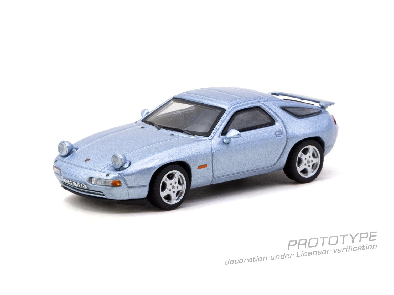 *PRE-ORDER* X iXO Models Porsche 928 GTS  Chance of Chase Car with Closed Head-Light, 1:64 Scale (Blue Metallic)