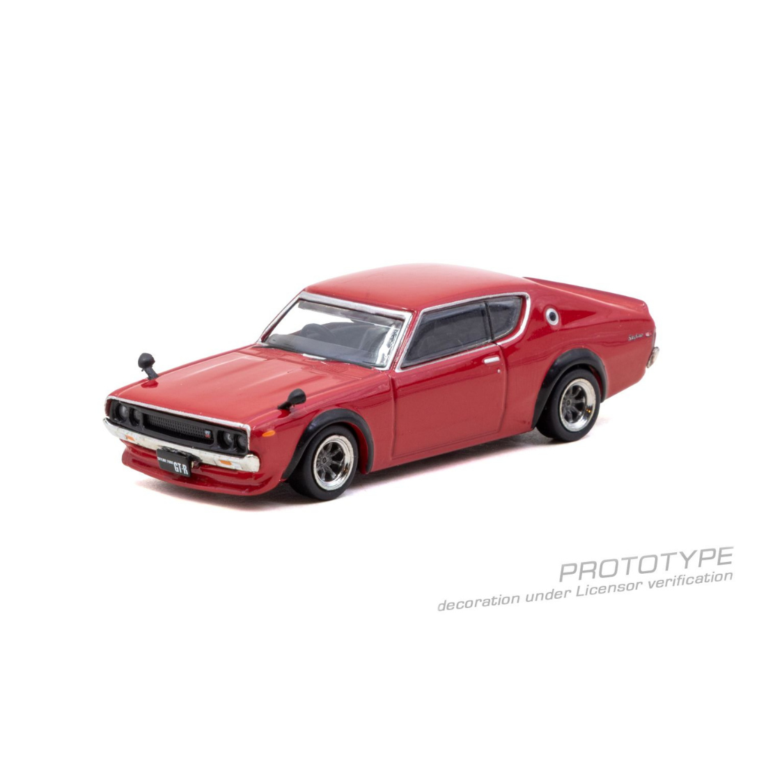 *PRE-ORDER* Nissan Skyline 2000GT-R (KPGC110) (Chance of Chase Car), 1:64 Scale (Red)