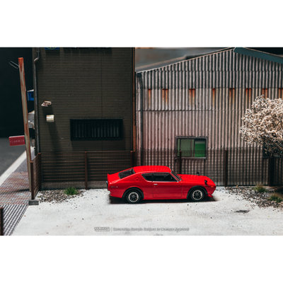 *PRE-ORDER* Nissan Skyline 2000GT-R (KPGC110) (Chance of Chase Car), 1:64 Scale (Red)