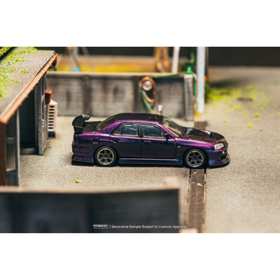 *PRE-ORDER* Nissan Skyline ER34 Chance of Chase Car, 1:64 Scale (Midnight Purple)
