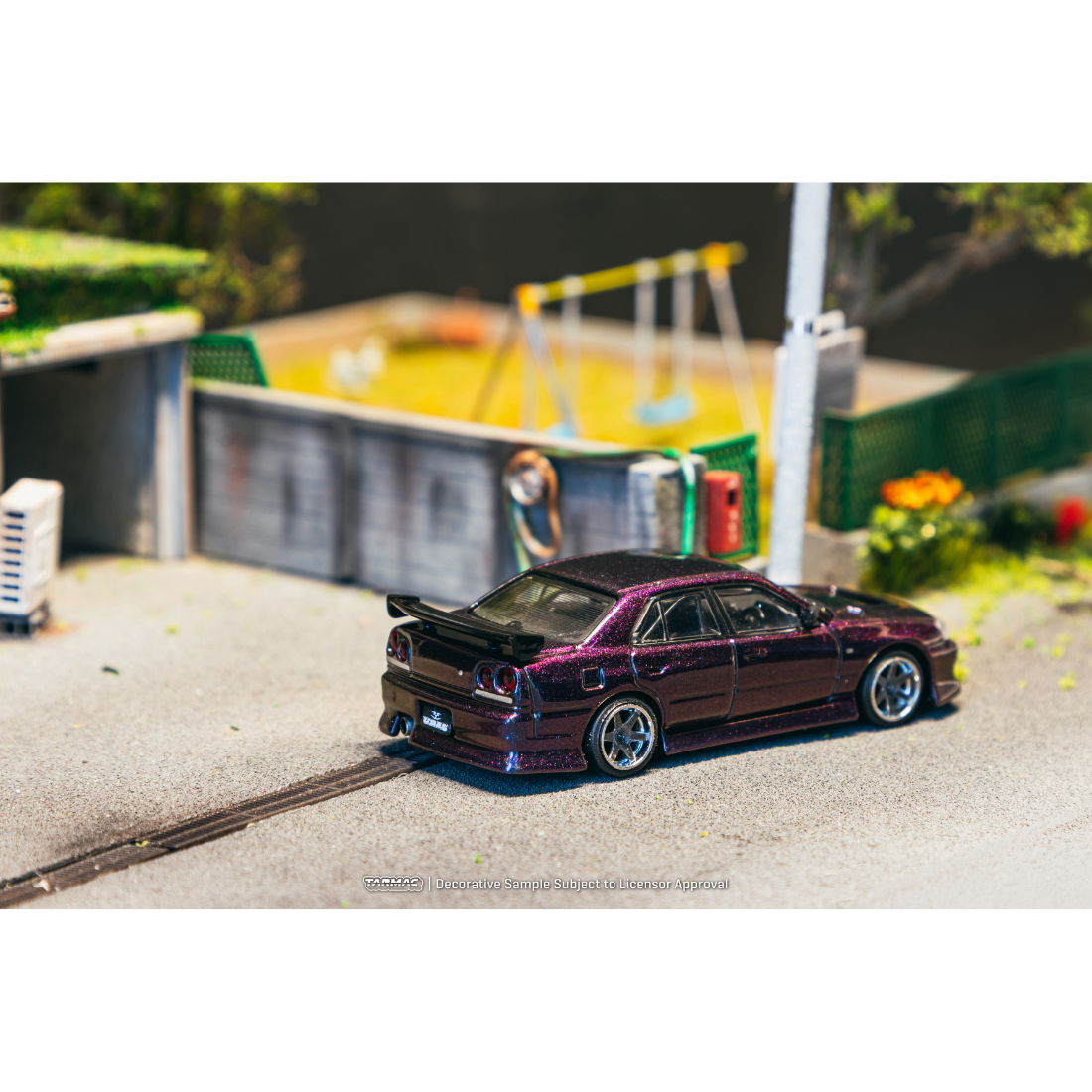 *PRE-ORDER* Nissan Skyline ER34 Chance of Chase Car, 1:64 Scale (Midnight Purple)