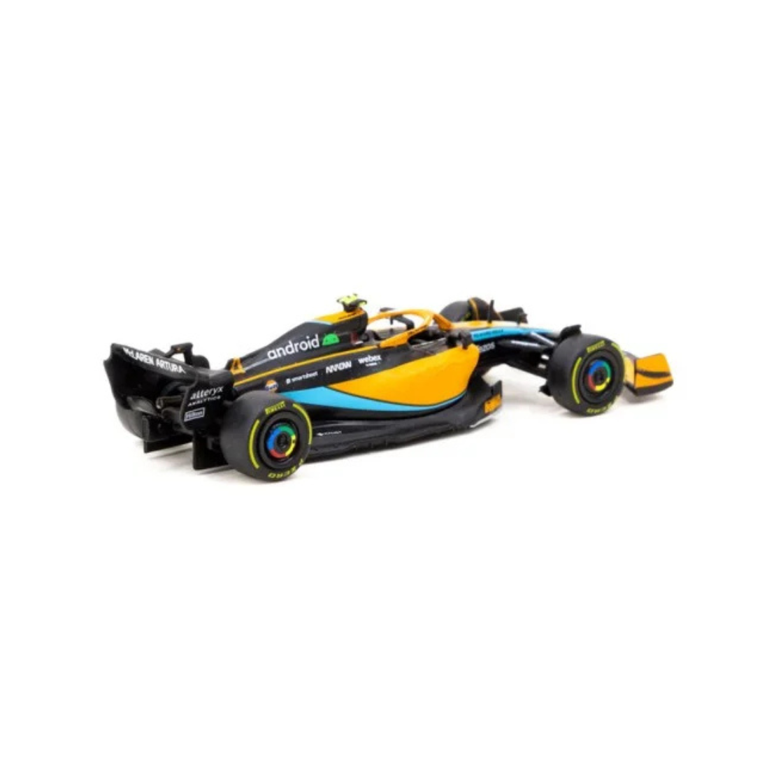 Premium scale diecast model car  – McLaren MCL36 Emilia Romagna Grand Prix #4 Lando Norris 2022, 1:64 Scale Collectible
