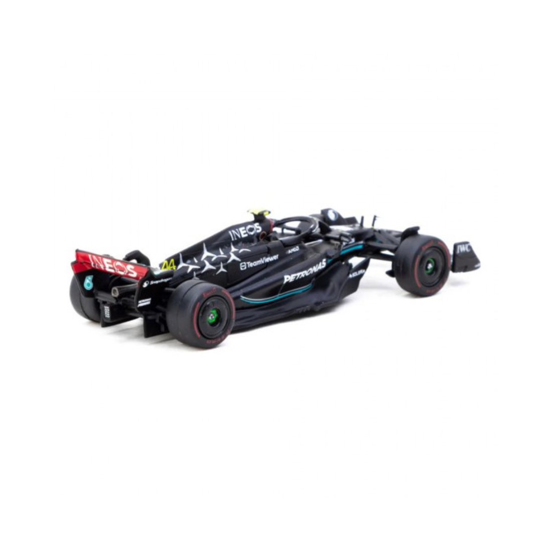 Premium scale diecast model car  – Mercedes-AMG F1 W14 E Performance Hungarian Grand Prix Pole Position Lewis Hamilton	2023, 1:64 Scale Collectible
