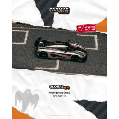 *PRE-ORDER* Koenigsegg One:1, KNC, 1:64 Scale