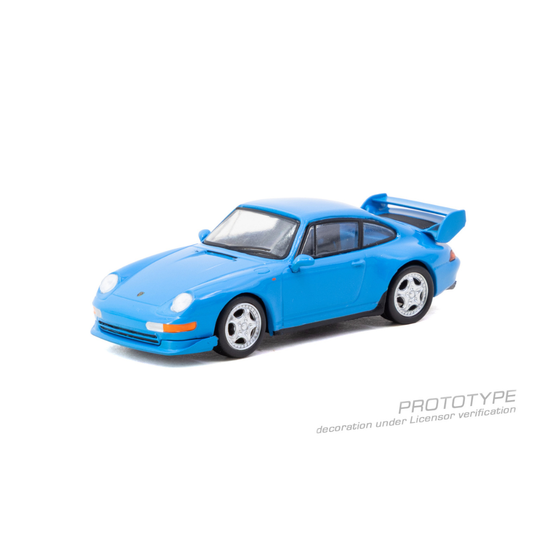 Premium scale diecast model car  – *PRE-ORDER* Porsche 911 993 Cup (Riviera Blue) Chance of Chase Car,1:64 Scale Collectible