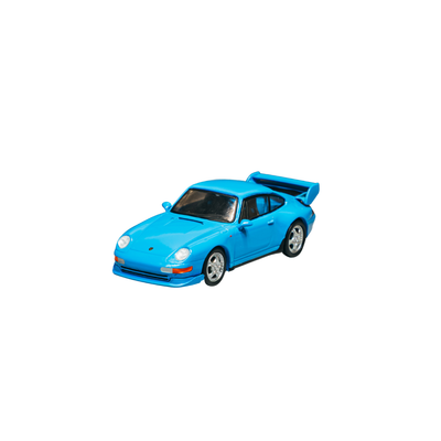 Premium scale diecast model car  – *PRE-ORDER* Porsche 911 993 Cup (Riviera Blue) Chance of Chase Car,1:64 Scale Collectible