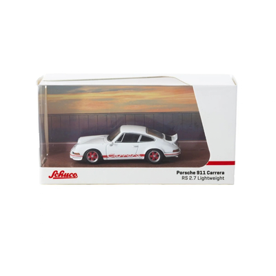 Porsche 911 Carrera RS 2.7 Lightweight, 1:64 Scale (White)