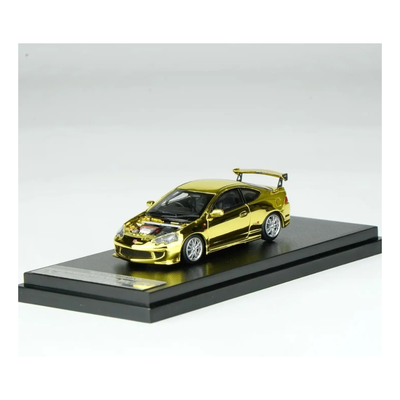 *TDE 2026* 1:64 Honda Integra Type R (Limited to 699 Sets), 1:64 Scale (Gold Chrome)