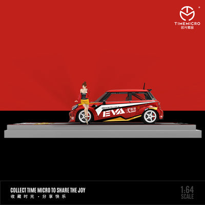 *PRE-ORDER* BMW Mini Cooper - Red EVA No. 2 - Doll Edition, 1:64 Scale