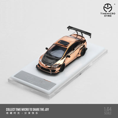 *PRE-ORDER* Honda Civic explosive modification, 1:64 Scale (Rose Gold)