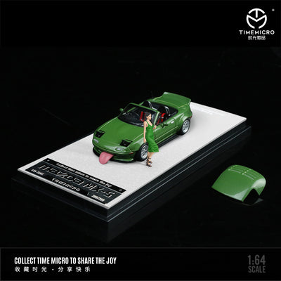 *PRE-ORDER* Mazda MX5 Green - Figure Edition, 1:64 Scale