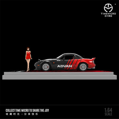 *PRE-ORDER* Mazda MX5-ADVAN-Figure Edition,1:64 Scale
