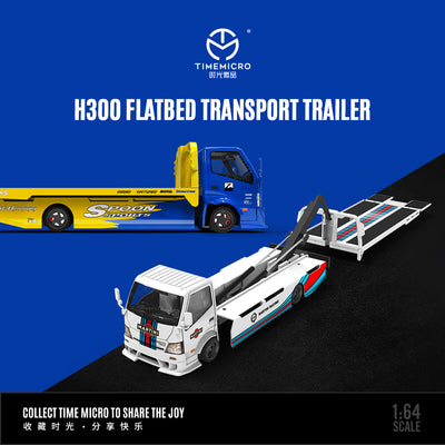 *PRE-ORDER* H300 Flatbed Transport Trailer-Spoon, 1:64 Scale