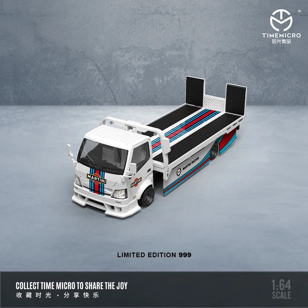H300 Flatbed Transport Trailer - Martini Livery, 1:64 Scale