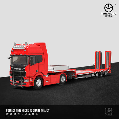*PRE-ORDER* Scania Trailer Transporter, 1:64 Scale (Red)