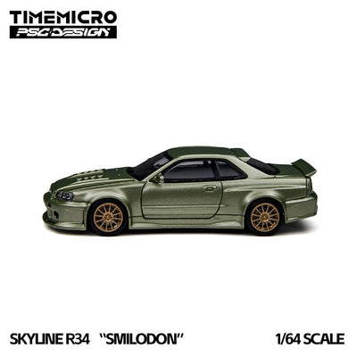*PRE-ORDER* R34 Smilodon Millennium Jade, 1:64 Scale