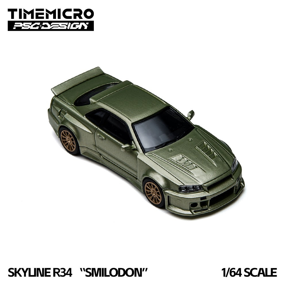 *PRE-ORDER* R34 Smilodon Millennium Jade, 1:64 Scale