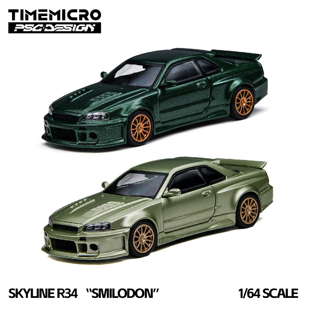 *PRE-ORDER* R34 Smilodon Millennium Jade, 1:64 Scale