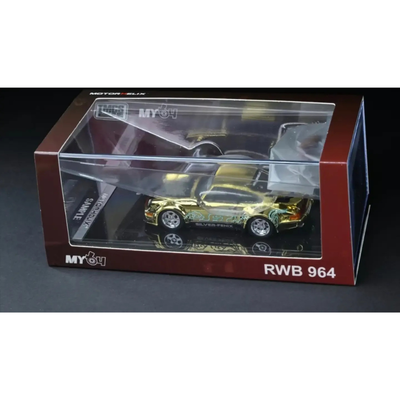 *TMCS 2026* RWB 964 Silver Pheonix (Limited Edition to 1299pcs) Gold Chrome, 1:64 Scale