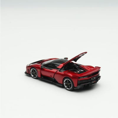 *TMCS 2026* Ferrari F80 Rosso Supercar, 1:64 Scale (Red)