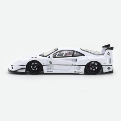 LBWK Street Warrior F40 (Limited Edition 073 of 499), 1:64 Scale (White)