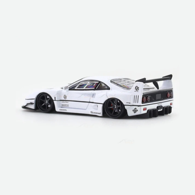 LBWK Street Warrior F40 (Limited Edition 073 of 499), 1:64 Scale (White)
