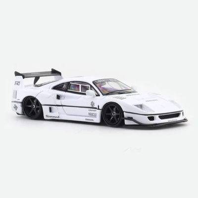 LBWK Street Warrior F40 (Limited Edition 073 of 499), 1:64 Scale (White)