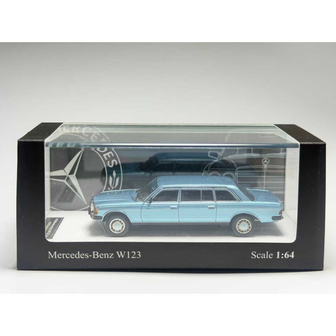 *TMCS 2026* Mercedes Benz W123, 1:64 Scale (Blue)