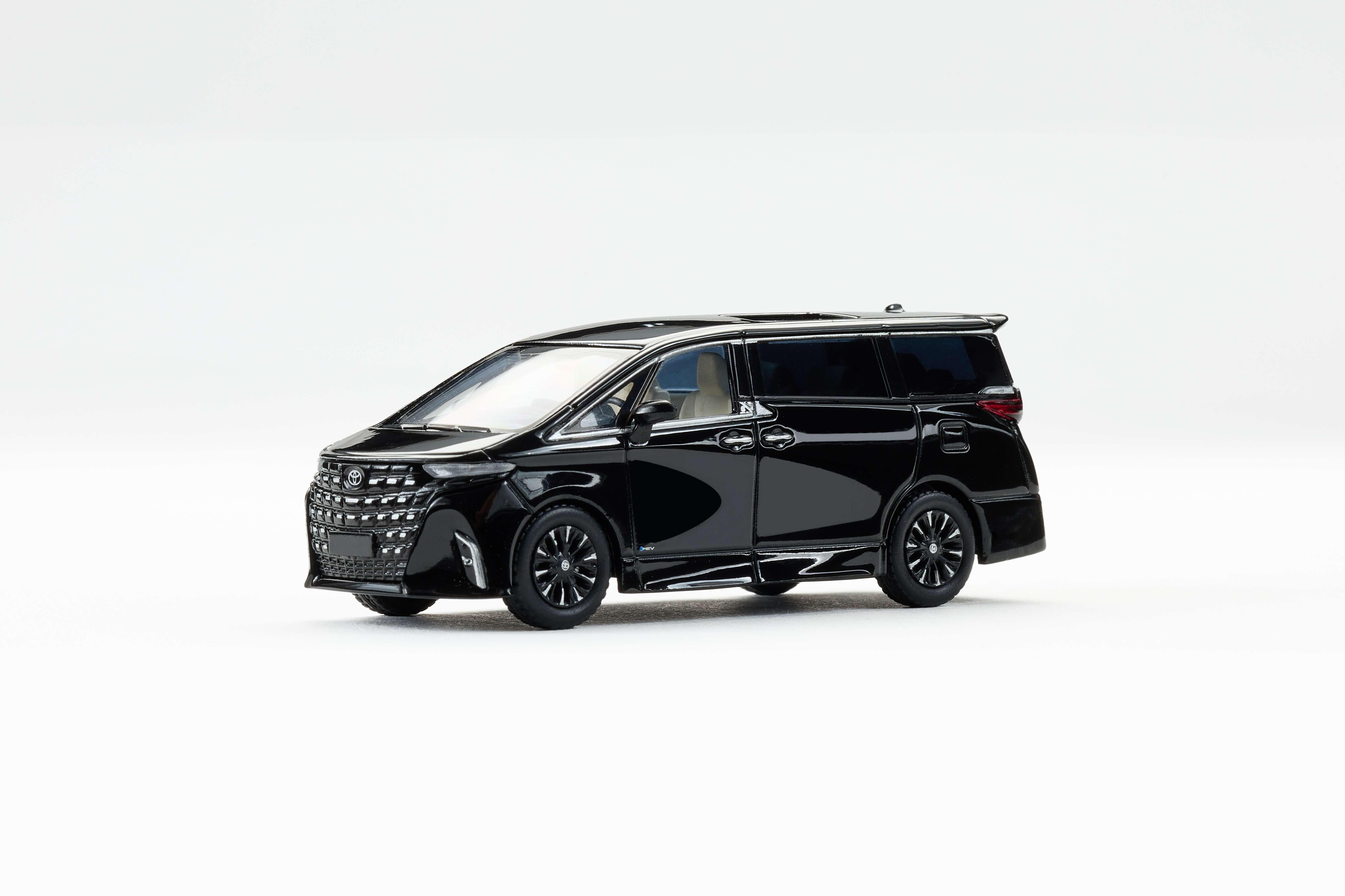 TOYOTA Alphard 2023 ミニカー 1:64 Toyota Alphard 2023, 1:64 Scale (Black) | Buy Diecast Scale Models