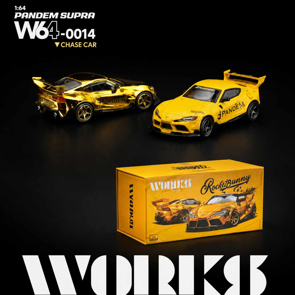 *TMCS 2026* Toyota Supra Rocket Bunny Pandem, 1:64 Scale